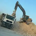 تاجير تريلات قلاب وحفر قواعد مباني بريده القصيم