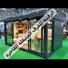 بورتبل غرف جاهزه اكواخ خشب بيت متنقل خيام غرف سحب اكشاك