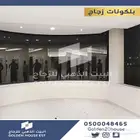 بلكونات زجاج 12 ملي جميع الاشكال