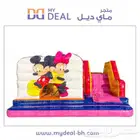 إيجار زحليقة ميكي ماوس مع نطيطة هوائية