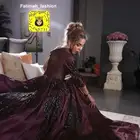 فستان مناسبات مقاس XL من مصممة