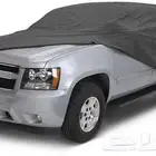 غطاء لحماية بدي السيارة مبطن بقطن مع سحاب لباب السائق