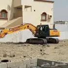 بوكلين حفار دقاق و بكت سفتي كامل (( للايجار ))
