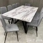 طاولات طعام جديدة 4 6 8 10 كراسي فخمة