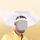 مظلة رأس تحمى من حرارة الشمس للعمال والتوزيع الخيري