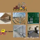 سياج الشبوك منشآت مزارع كسارات ملاعب