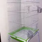 قفص طيور كبير ونظيف مع ستاند   مناسب للببغاء والطيور