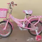 سيكل بناتي مقاس 14 مستعمل نظيف جدا جدا