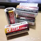 بطارية CR123A للكاميرات الرقمية والشوت كام