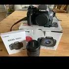 كاميرا كانون 700d نظيفه شبه جديده استعمال شخصي