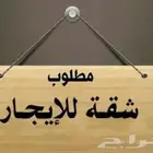 مطلوب شقه غرفتين
