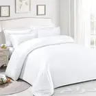 عرض خاص لحاف فندقي فاخر نفرين 7 قطع ساده