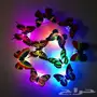 فراشة  3D LID مضيئة بالوان مختلفة