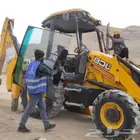 زجاج معدات بكلينات شيولات بوبكات حفارات