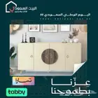 مدخل و كونسول بوفيه لون بيج مع بني