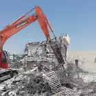 هدم عماير مقابل الحديد