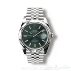 Rolex date just Green Mint 41 mm رولكس ديت جست