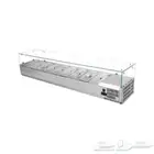 ثلاجة تحضير السلطات والساندويتشات أحجام مختلفة