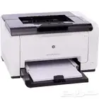 طابعة ليزر hp أسود وملون مستعملة للبيع