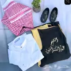 طقم اطفال ولادي   بشت - ثوب - شماغ - حذاء