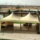 مظلات و سواتر وهناجر وبيوت شعر