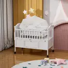 سرير اطفال خشب مع هندول next to me