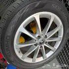 جنوط مرسيدس 2021 مع كفرات كومو اخو الجديد