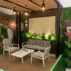 تنسيق حدائق ديكورات ملاعب بديل خشب