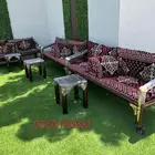 كراسي حديد ومجالس