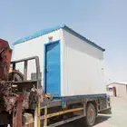 نقل بركسات حاويات كنتينر كرفان غرف مولدات مكاين خزانات