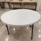 طاولة دائرية قابلة للطي.. طاولة بوفيه