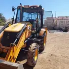 جي سي بي عرجاء للإيجار جاهز أوراق نظامية مع سواق محترف