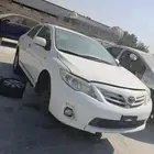 تويوتا كورولا مديل 2012جيرتوماتيك للبيع قطع غيار فقط للتواصل