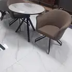 كراسي وطاولات كافيهات قماش وجلد