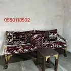كراسي حديد صبغ ناري مجالس