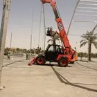 للإيجار رافعة شوكية جي سي بي تلكسوب بوم لودر تلي هندر