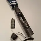 مظلات الكترونية مزود بمروحه وبخاخ الماء umbrella
