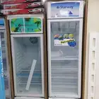 ثلاجه عرض زجاج ابيض
