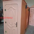 حمامات دورات مياه فيبر جلاس المتنقلة يتوفر توصيل لجميع مدن ا