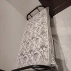 سريرحديد تجهيز غرفه سواق مرتبه لحاف مخده