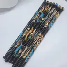 عصا صولجان خشب ابنوس مطعم بالاحجار