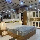غرف نوم دولاب زاويا ومديلات فخمه بسعر مناسب