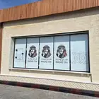 ستائر رول للمحلات عازلة للحرارة مع الطباعة