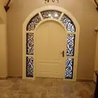 دهنات خشبيه وكراسي خشبيه وغرف نوم