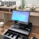 جهاز كاشير كامل مطعم - كوفي - تموينات - هدايا- حلاق - خضروات