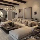 مفروشات الرياض  تفصيل جميع انواع الكنب والجلسات الارضي والست