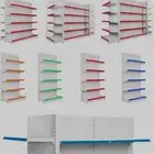 يوجد لدينا جميع انواع ارفوف وطني وصيني مستودعات وبقالات جديد