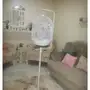 4 عصافير حب مع قفص وحامل