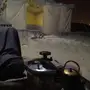 للبيع خيمه 4x4 منصوبه وجاهزه في خط المطار 