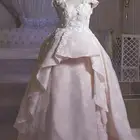فستان ملكه تفصيل في المساعديه عند مصممه سعوديه